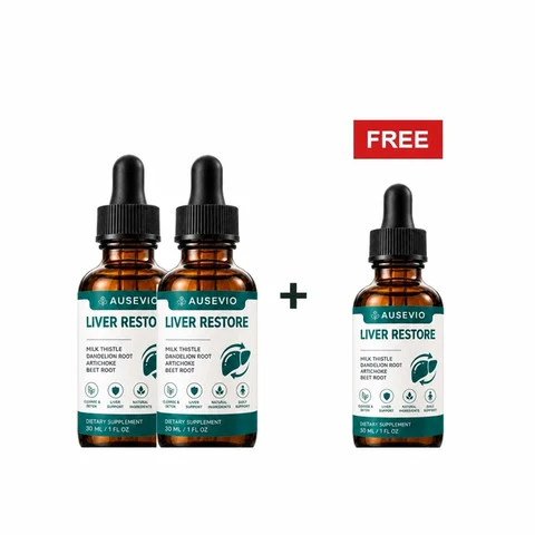 Three bottles of Ausevio Liver Restore